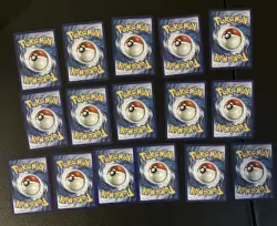 Wizards of the Coast Pokemon Base Set 16-Card Lot Weedle Metapod Beedrill - Image 2