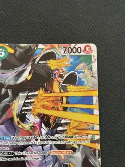 One Piece TCG - Krieg #OP03-025 Pillars of Strength SR Foil NM - Image 2