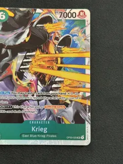 One Piece TCG - Krieg #OP03-025 Pillars of Strength SR Foil NM - Image 4
