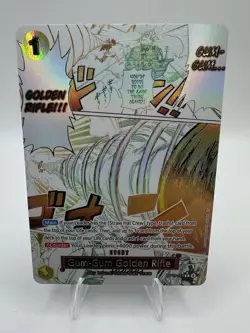 Gum-Gum Golden Rifle OP15-116 - Alternate Art Foil - Adventure On Kami’s Island - Image 1
