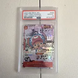 Bandai One Piece CCG Tony Tony Chopper EB01-Manga Alt.Art 006 Holo PSA 10 2024 - Image 1