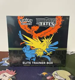 Pokemon Card Sun & Moon Hidden Fates Elite Trainer Box ETB FACTORY SEALED - Image 1