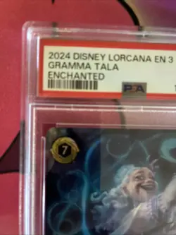 DISNEY LORCANA ENCHANTED GRAMMA TALA SPIRIT OF THE OCEAN PSA 10 Graded - Image 2