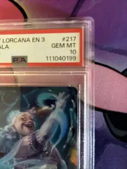 DISNEY LORCANA ENCHANTED GRAMMA TALA SPIRIT OF THE OCEAN PSA 10 Graded - Image 3