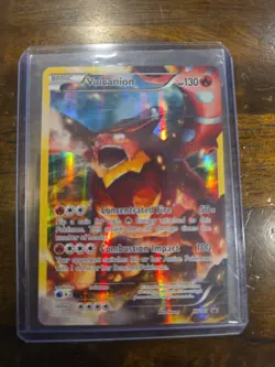 Volcanion Pokemon Card Holo Rare Basic 130 HP NM - Image 1