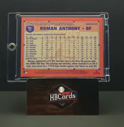 2026 Topps Roman Anthony #T91-71 1991 35th Anniversary Red Sox RC Rookie Card - Image 2