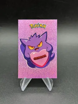 Gengar Valentines Glitter Holo Pokemon Electric Card Database Peru Us Seller - Image 1