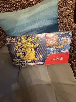 Pokemon Card Surging Sparks Elite Trainer Box And Booster Bundle Combo Brand New - Image 1