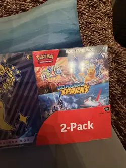 Pokemon Card Surging Sparks Elite Trainer Box And Booster Bundle Combo Brand New - Image 3