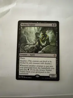 MTG Nether Traitor Regular Time Spiral Remastered 127/289 NM - Image 1