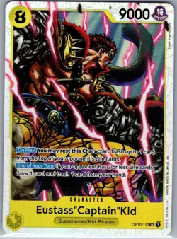 Eustass"Captain"Kid OP10-112 SR Royal Blood - One Piece Card - NM - Image 1