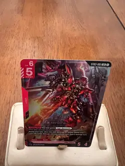 Gundam TCG Sinanju ST03-001 LR Starter Deck 03 Zeons Rush Holo Card English - Image 2