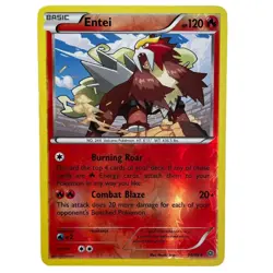 Pokemon Entei Holo Foil Promo Card 2015 14/98 HP120 - Image 1