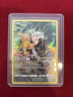 Pokemon Pikachu TG05/TG30 Trainer Gallery Holo 60 HP Whimsy Tackle Card - Image 1