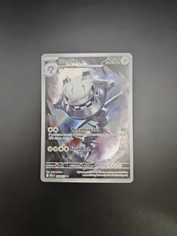 Pokemon TCG Card Steelix 150/132 Mega Evolutions Illustration Rare - NM - Image 1