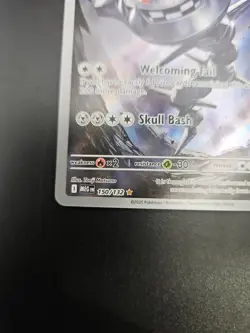 Pokemon TCG Card Steelix 150/132 Mega Evolutions Illustration Rare - NM - Image 3