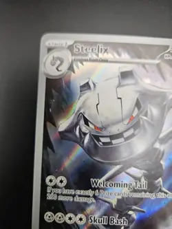 Pokemon TCG Card Steelix 150/132 Mega Evolutions Illustration Rare - NM - Image 4