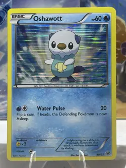 Oshawott - BW03 - Pokemon Black & White Promo Ultra Rare Holo Card NM - Image 1