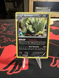 Tyranitar 56/124 Cosmos Holo Rare XY Fates Collide Pokemon Card TCG Mint - Image 1