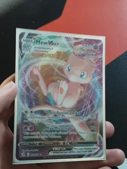 Pokemon 2021 TCG SWSH: Fusion Strike Mew VMAX Holo Ultra Rare Card 114/264 - Image 3