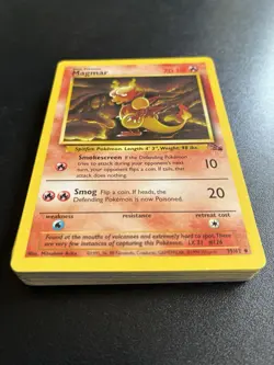 Vintage Fossil Pokemon Cards Bundle x 25 Good Condition 1999 WOTC - Image 1