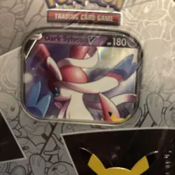 Pokemon Trading Cards TCG 25th Anniversary Tin - Dark Sylveon SEALED - Image 2