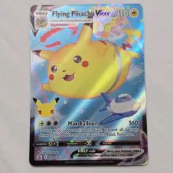 Flying Pikachu VMAX 007/025 NM Pokemon Card – Ultra Rare (Celebrations) - Image 1