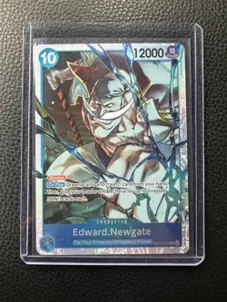 Edward.Newgate OP13-042 Foil One Piece Card TCG Carrying On His Will NM - Image 1