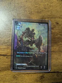 Gundam Card Game - Gundam Barbatos 1st Form - (GD02-054) (LR+) - Image 1