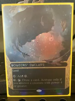 MTG Bonders' Enclave - Borderless - Galaxy Foil NM Edge of Eternities 0094 - Image 1