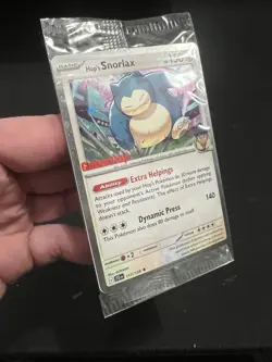 (Sealed) GAMESTOP Hop's Snorlax Stamped Promo Pokemon Card Exclusive NM - Image 3