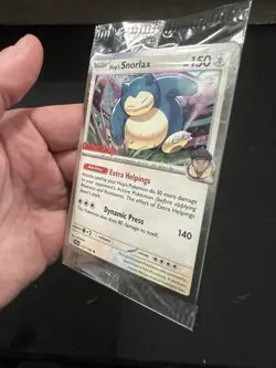 (Sealed) GAMESTOP Hop's Snorlax Stamped Promo Pokemon Card Exclusive NM - Image 4