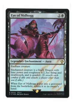 Eye of Nidhogg (Surge Foil) R MTG FF Collector Commander 44 NM - Image 1