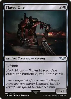 [MTG] Flayed One (034) (40K) NM - Image 1