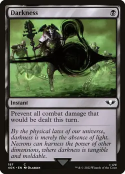 [MTG] Darkness (197) (40K) NM - Image 1