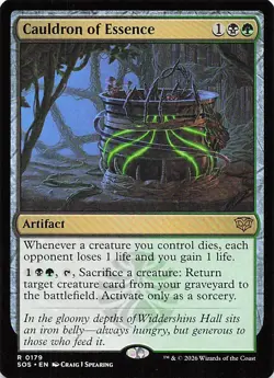 Cauldron of Essence R Secrets of Strixhaven 179 NM - Image 1