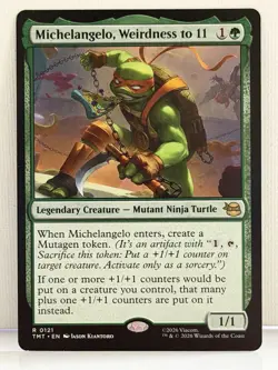 MTG Teenage Mutant Ninja Turtles - Michelangelo Weirdness to 11 #121 - Image 1