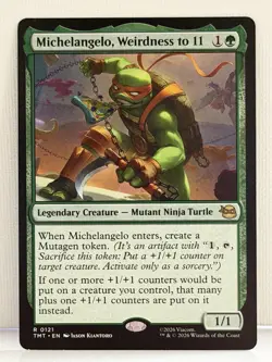 MTG Teenage Mutant Ninja Turtles - Michelangelo Weirdness to 11 #121 - Image 2