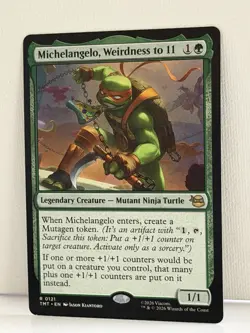 MTG Teenage Mutant Ninja Turtles - Michelangelo Weirdness to 11 #121 - Image 4