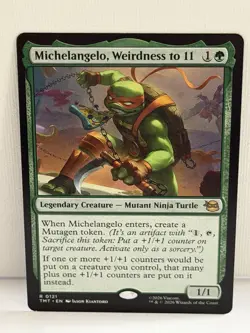 MTG Teenage Mutant Ninja Turtles - Michelangelo Weirdness to 11 #121 - Image 5