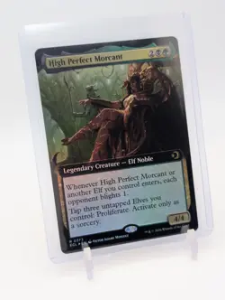 MTG - High Perfect Morcant - FOIL Extended Art Rare #373 - Lorwyn Eclipsed NM - Image 1