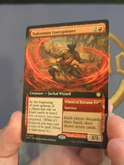 Naktamun Lorespinner - Secrets of Strixhaven - Mint Borderless Non-Foil - Image 4