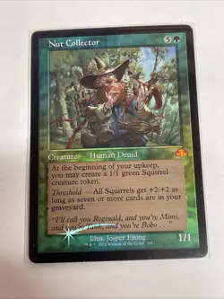 MTG Nut Collector (Retro Frame Foil) Dominaria Remastered #347 Mythic - Image 1