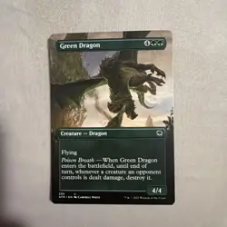 Green Dragon (Borderless) Adventures in the Forgotten Realms Regular - Image 1