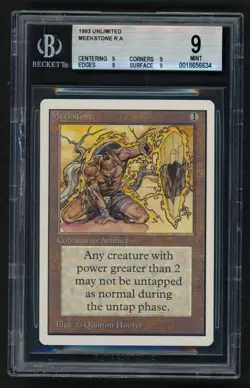 ***BGS 9 Quad Unlimited Meekstone** MTG Magic Kid Icarus - Image 1