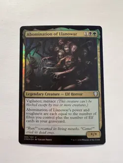 Abomination of Llanowar - FOIL - MTG Commander Legends - NM - Image 1
