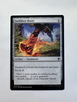 Swiftfoot Boots - MTG Commander 2016 - NM - Image 1