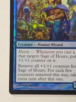 MTG Sage Of Hours FOIL JOURNEY INTO NYX NM English 50/165 - Image 3