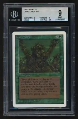 ***BGS 9 Quad+ Unlimited Living Lands** MTG Magic Kid Icarus - Image 1