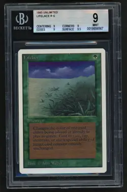 ***BGS 9 Quad+ Unlimited Lifelace** MTG Magic Kid Icarus - Image 1